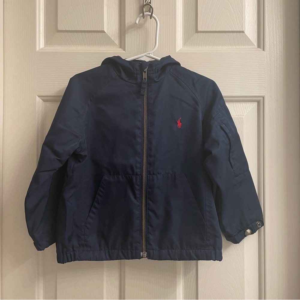 Ralph Lauren - Navy hoodie jacket 2T